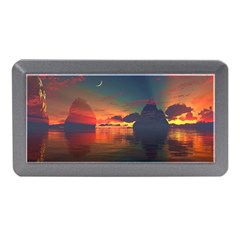 Digital Art Artwork Fantasy Landscape Sky Nature Memory Card Reader (mini) by danenraven