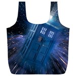 Doctor Who Tardis Full Print Recycle Bag (XXXL) Back
