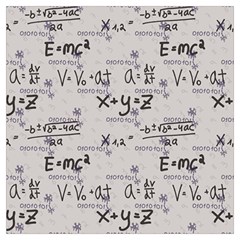 Pattern Wallpaper Math Formula Albert Einstein Lightweight Scarf  by danenraven