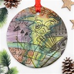 Energy Flow Intuition Ornament (Round) Front