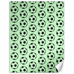 Pattern Ball Soccer Background Canvas 18  X 24  by Wegoenart