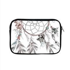 Dreamcatcher Feather Flower Illustration Art Apple Macbook Pro 15  Zipper Case by danenraven