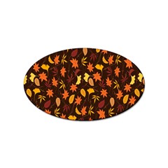 Thanksgiving Sticker (oval) by nateshop