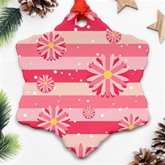 Floral-002 Ornament (snowflake) by nateshop