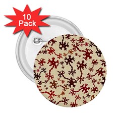 Neuron Nerve Cell Neurology 2 25  Buttons (10 Pack)  by Ravend