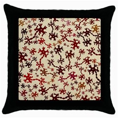 Neuron Nerve Cell Neurology Throw Pillow Case (black) by Ravend