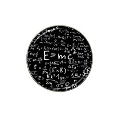 Science Einstein Formula Mathematics Physics Hat Clip Ball Marker (10 Pack) by danenraven