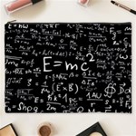 Science Einstein Formula Mathematics Physics Cosmetic Bag (XXXL) Front