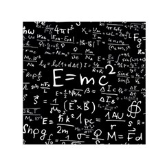 Science Einstein Formula Mathematics Physics Square Satin Scarf (30  X 30 ) by danenraven