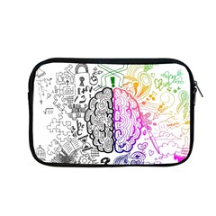 Anatomy Brain Head Medical Psychedelic  Skull Apple Macbook Pro 13  Zipper Case by danenraven