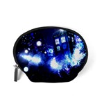 Tardis Background Space Accessory Pouch (Small) Back