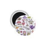 Fantasy-things-doodle-style-vector-illustration 1.75  Magnets Front