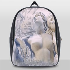 Three Graces Collage Artwork School Bag (xl) by dflcprintsclothing