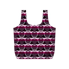 Background Geometric Pattern Orb Pattern Full Print Recycle Bag (s) by Ravend