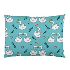 Elegant Swan Pattern Design Pillow Case by Wegoenart