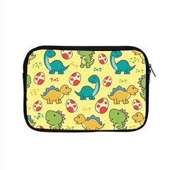 Seamless Pattern With Cute Dinosaurs Character Apple Macbook Pro 15  Zipper Case by Wegoenart