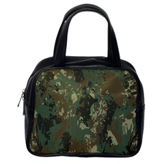 Camouflage-splatters-background Classic Handbag (one Side) by Wegoenart