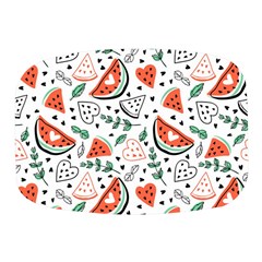 Seamless-vector-pattern-with-watermelons-mint Mini Square Pill Box by Wegoenart