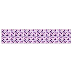 Purple Design Small Flano Scarf by designsbymallika