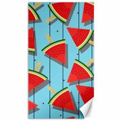 Blue Watermelon Popsicle  Canvas 40  X 72  by ConteMonfrey