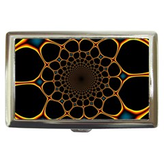 Fractal Abstract Web Art Digital Cigarette Money Case by Ravend