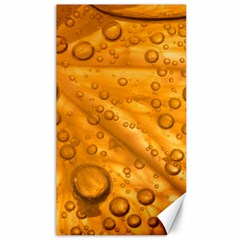 Lime Water Bubbles Macro Light Detail Background Canvas 40  X 72  by Wegoenart