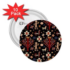 Carpet-symbols 2 25  Buttons (10 Pack)  by Gohar