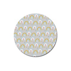 Rainbow Pattern Magnet 3  (round) by ConteMonfrey