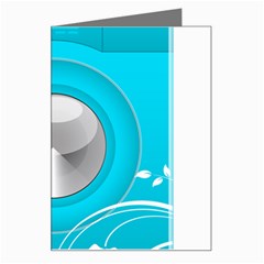 Blue Washing Machine, Electronics Greeting Card by Jancukart