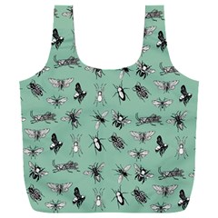 Insects Pattern Full Print Recycle Bag (xxxl) by Valentinaart