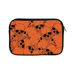 Skull Pattern Apple Ipad Mini Zipper Cases by Valentinaart