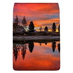 Lago Di Limides Dolomites Alps Italy Mountains Removable Flap Cover (s) by danenraven