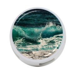 Sea Ocean Waves Seascape Beach 4-port Usb Hub (one Side) by danenraven