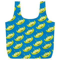 Pattern Aliens Full Print Recycle Bag (xl) by artworkshop