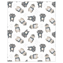 Cute Seamless Pattern With Koala Panda Bear Drawstring Bag (small) by Pakemis