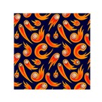 Space Patterns Pattern Square Satin Scarf (30  x 30 ) Front