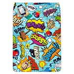 Comic Elements Colorful Seamless Pattern Removable Flap Cover (L) Front