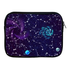 Realistic-night-sky-poster-with-constellations Apple Ipad 2/3/4 Zipper Cases by Pakemis