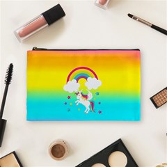 Unicorn Einhorn Licorne Cosmetic Bag (medium) by gasi