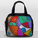 Modern art Classic Handbag (One Side) Front