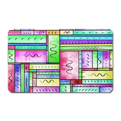 Colorful Pattern Magnet (rectangular) by gasi