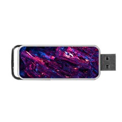 Space Futuristic Shiny Abstraction Portable Usb Flash (one Side) by Pakemis