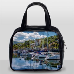 Piriapolis City Port, Maldonado, Uruguay Classic Handbag (two Sides) by dflcprintsclothing