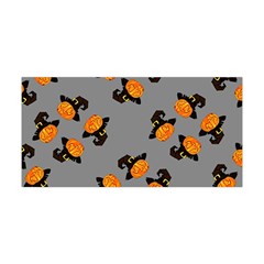 Pumpkin Heads With Hat Gray Yoga Headband by TetiBright