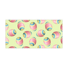 Colorful Easter Eggs Pattern Green Yoga Headband by TetiBright