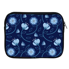 Flower Apple Ipad 2/3/4 Zipper Cases by zappwaits