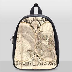 Mapa Mundi - 1774 School Bag (small) by ConteMonfrey