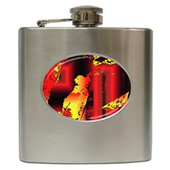 Red Light Ii Hip Flask (6 Oz) by MRNStudios