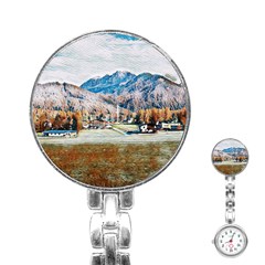 Trentino Alto Adige, Italy  Stainless Steel Nurses Watch by ConteMonfrey