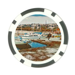 Alone On Gardasee, Italy  Poker Chip Card Guard (10 Pack) by ConteMonfrey